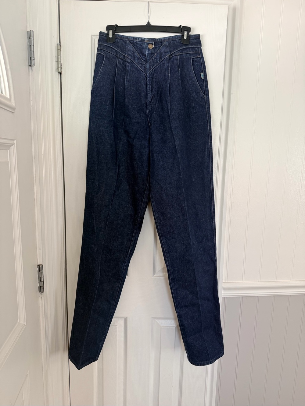 Vintage Rockies Straight Leg Women’s Jeans - Dark Blue Denim